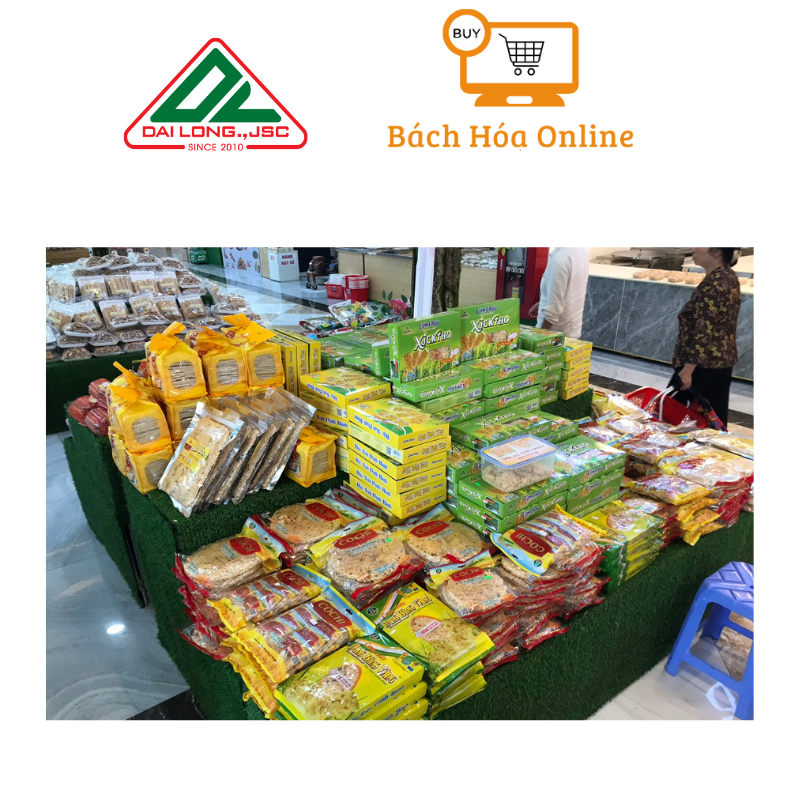 Cơm cháy gạo Lứt siêu ruốc Ninh Bình Vàng 200 g