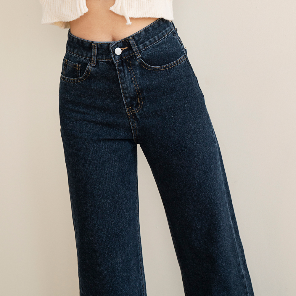BLEUBIRD Quần jeans suông Klein Jeans