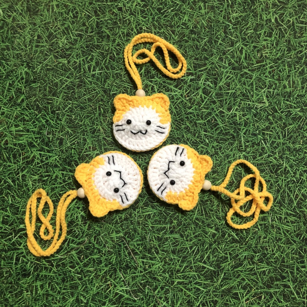 Túi tỏi con mèo, mèo con handmade cho bé