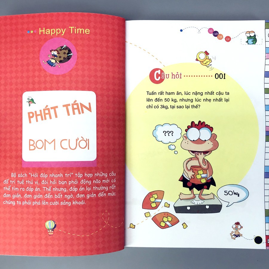 Hỏi đáp nhanh trí - Phát tán bom cười