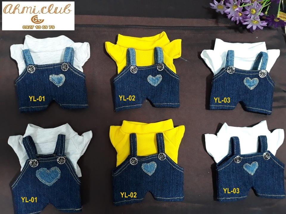 SET YẾM JEAN LOVE - Outfit doll 20 kpop