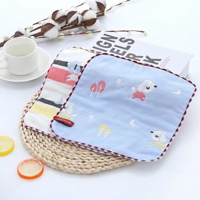 Sét 5 Khăn Sữa 6 Lớp Lee Lee