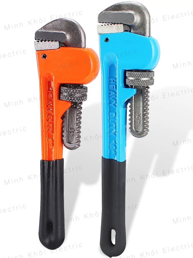 Kìm nước mỏ lết răng asaki 14 inch , mỏ lết nước răng bọc nhựa sửa ống nước, kìm nước miệng cá sấu asaki, kim cá sấu