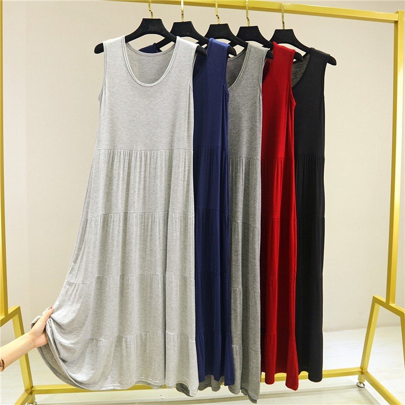 Đầm bầu suông dáng dài db16