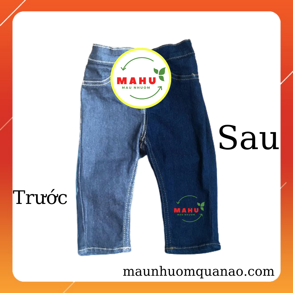 Thuốc nhuộm quần áo  (chỉ gói màu test)