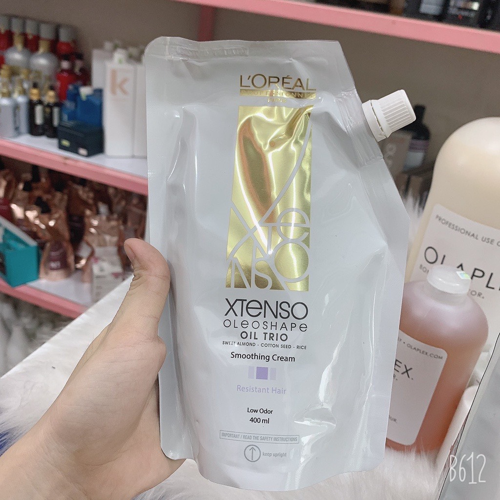 KEM UỐN VÀ DUỖI TÓC LOREAL X-TENSO 400ML