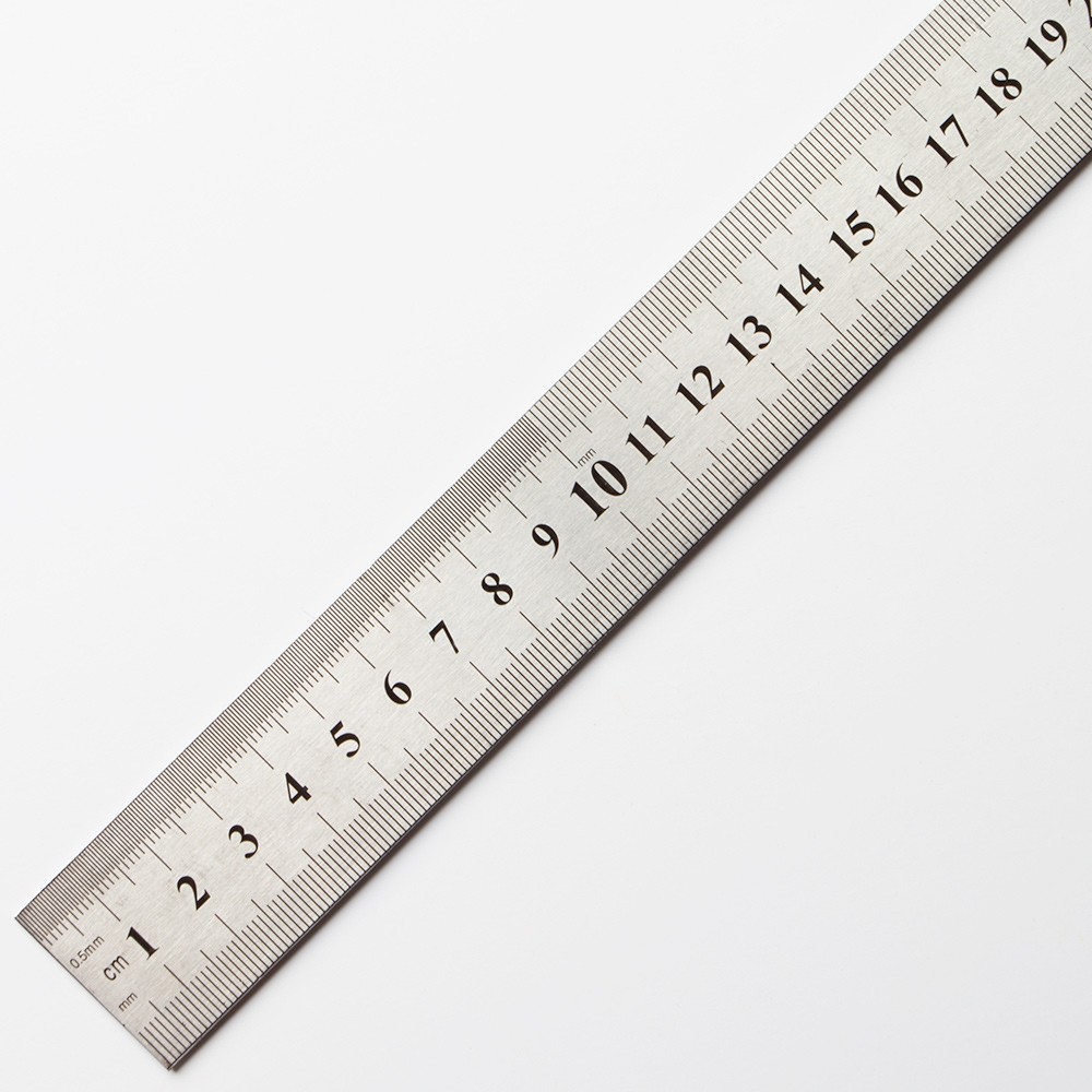 Thước cứng inox dài 15/20/30cm