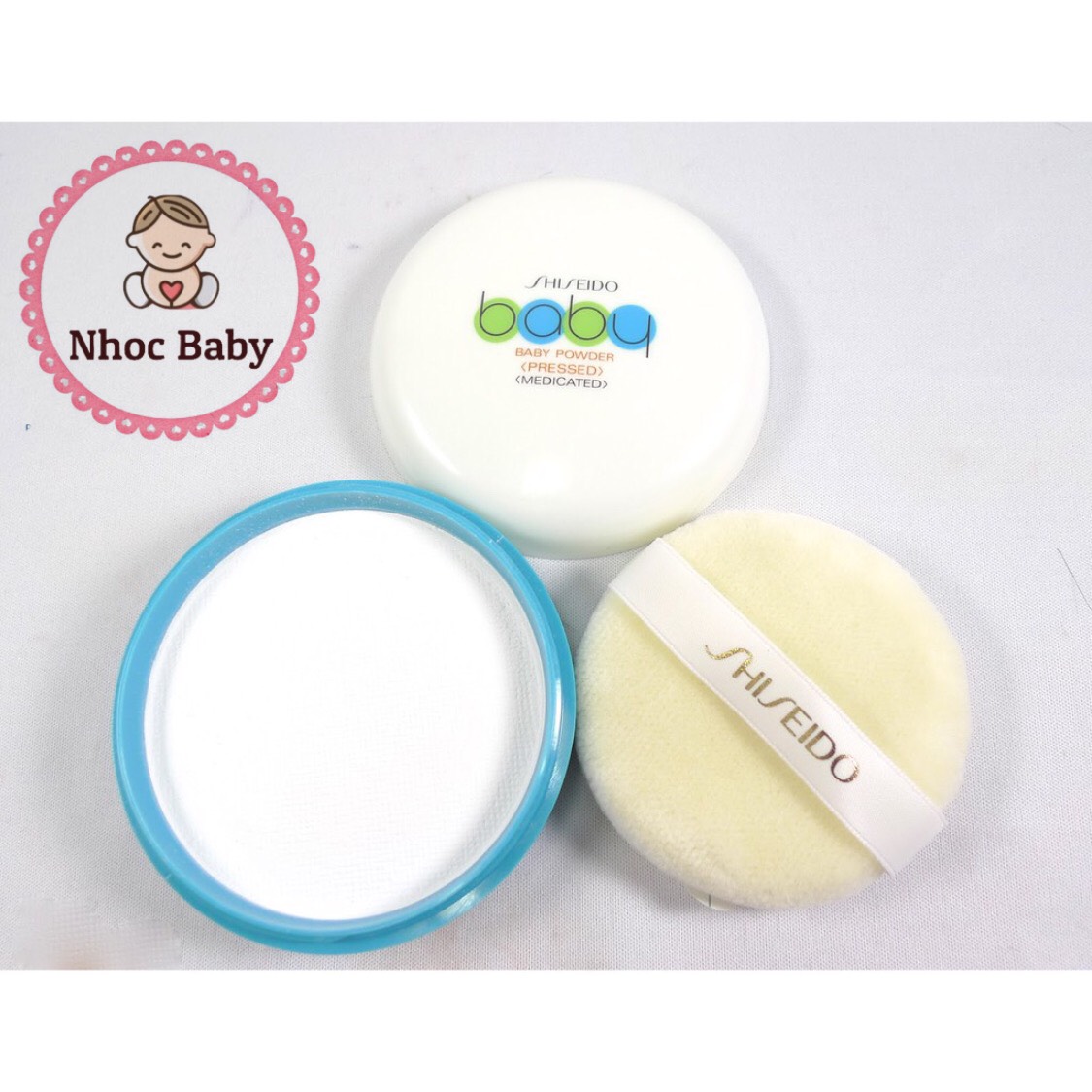 Phấn rôm nén Shiseido Baby - nội địa Nhật