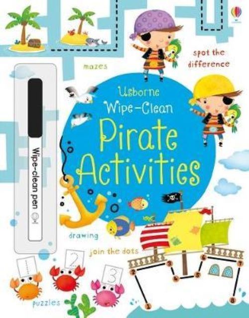 Sách-Anh: Wipe-Clean: Pirate Activities