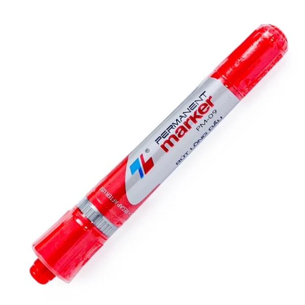 Bút lông dầu thiên long pm-09 - mực đỏ