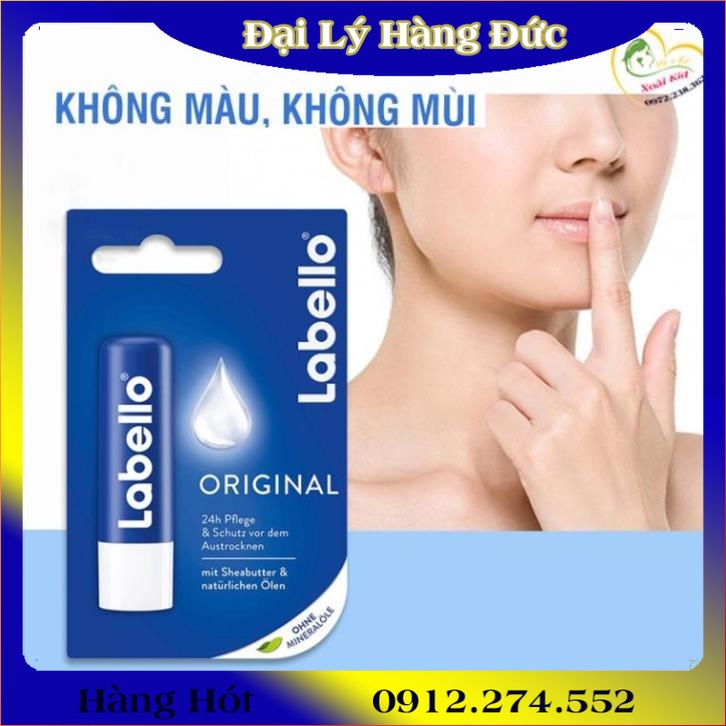 Son dưỡng môi căng mọng, mềm mịn Labello Đức [Hàng nội địa Đức Đủ Bill]