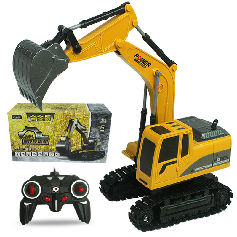Xe cần cẩu điều khiển từ xa có thể múc đất POWER