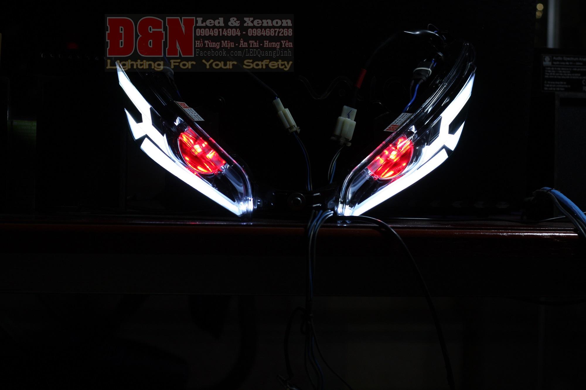 Exciter 135 LED Audi Mẫu Blade (Bao Gồm Cả Cụm Chóa Đèn)