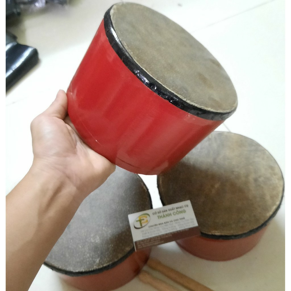 trống lân gỗ cho bé đk 18cm ( Cắt Viền )