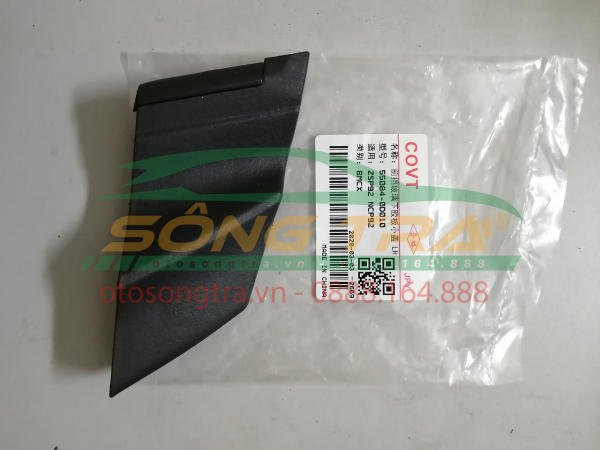Ốp nhựa góc chân kính chắn gió toyota vios 2010