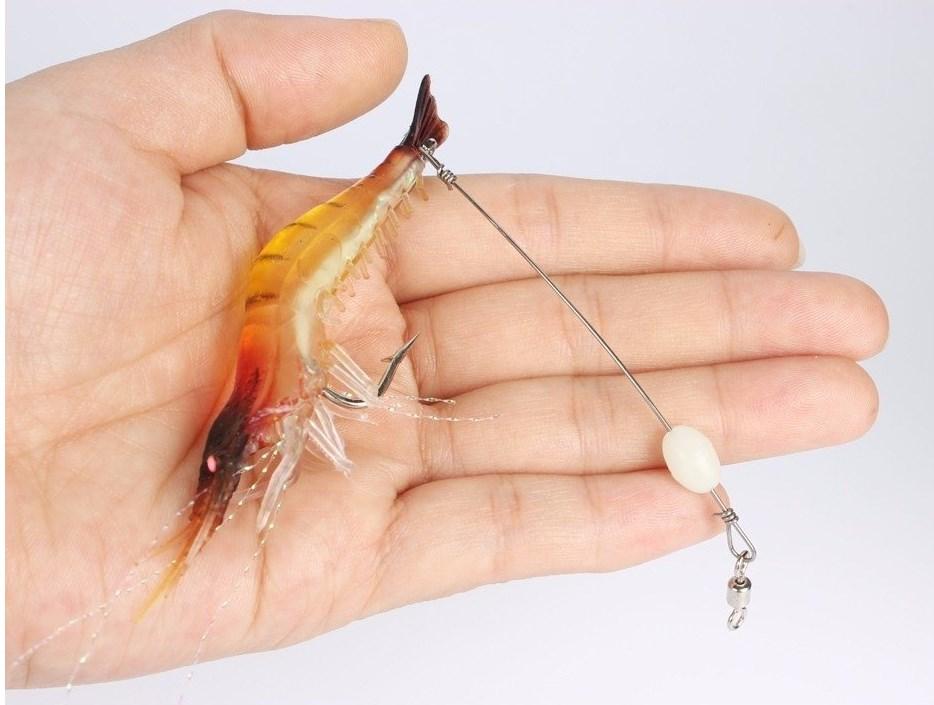 Combo 5 Mồi Tôm Có Lưỡi Sắc Nhọn