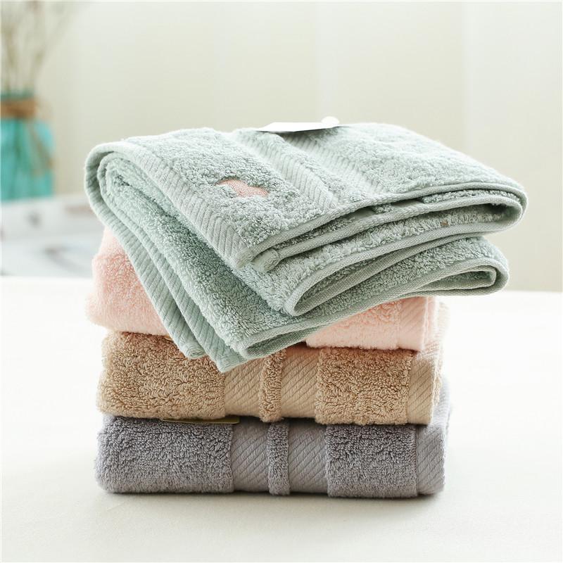 Khăn Mặt 100% Cotton Vài Đồng Bằng Đồ Gia Dụng Rửa Mặt Ai Cập Cotton Chất Lượng Cao Mềm Mại Dày Hút Nước Tinh Khiết