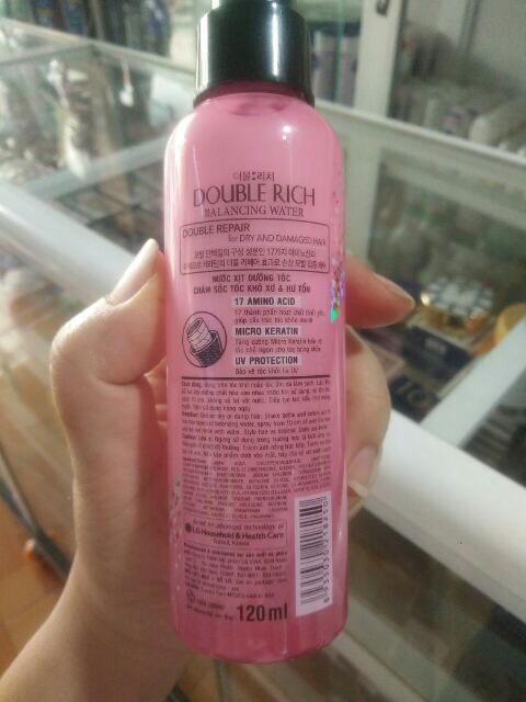 Nước xịt dưỡng tóc Double Rich chai 120 ml (00155)