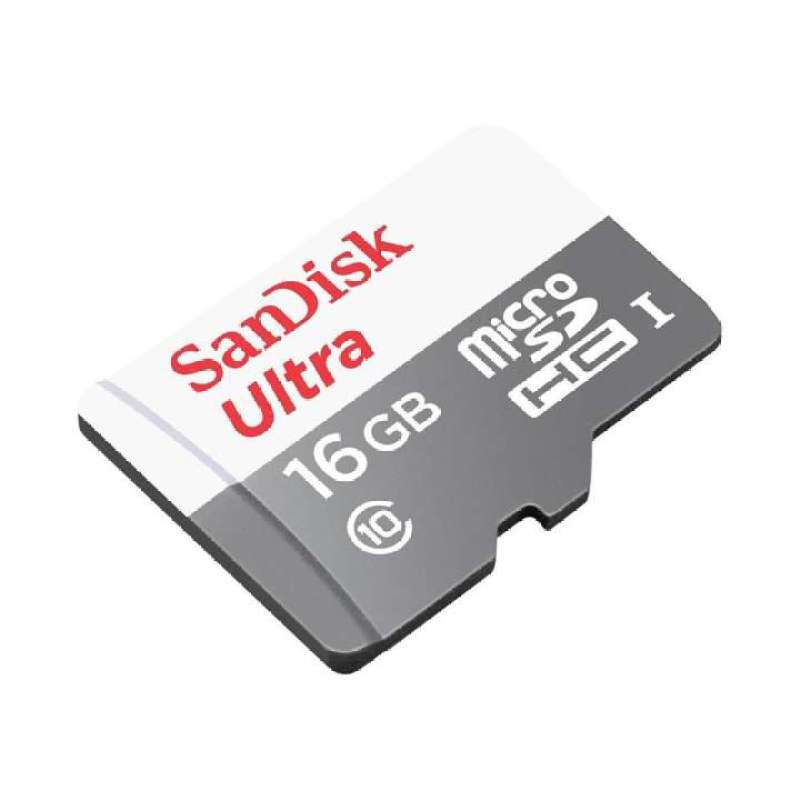 [Flash Sales]  Thẻ Nhớ 16gb microSDHC SanDisk Ultra UHS-I up to 80mb/s - Hãng phân phối chính thức