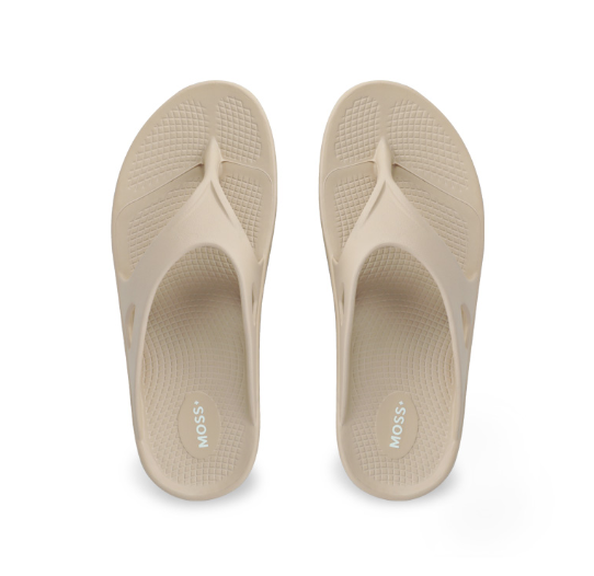Dép xỏ ngón Domba Moss++ Màu be (Beige) MO-3209