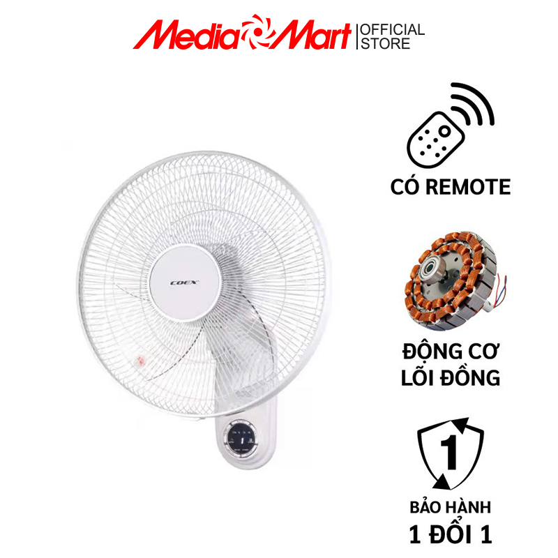 Quạt treo tường coex cw-7210a - đk