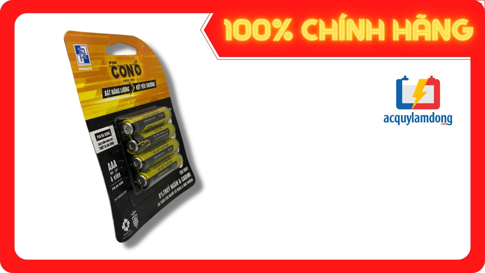 Pin Con Ó Đa Dụng Decal R03 - Size AAA - Vỉ 4 viên