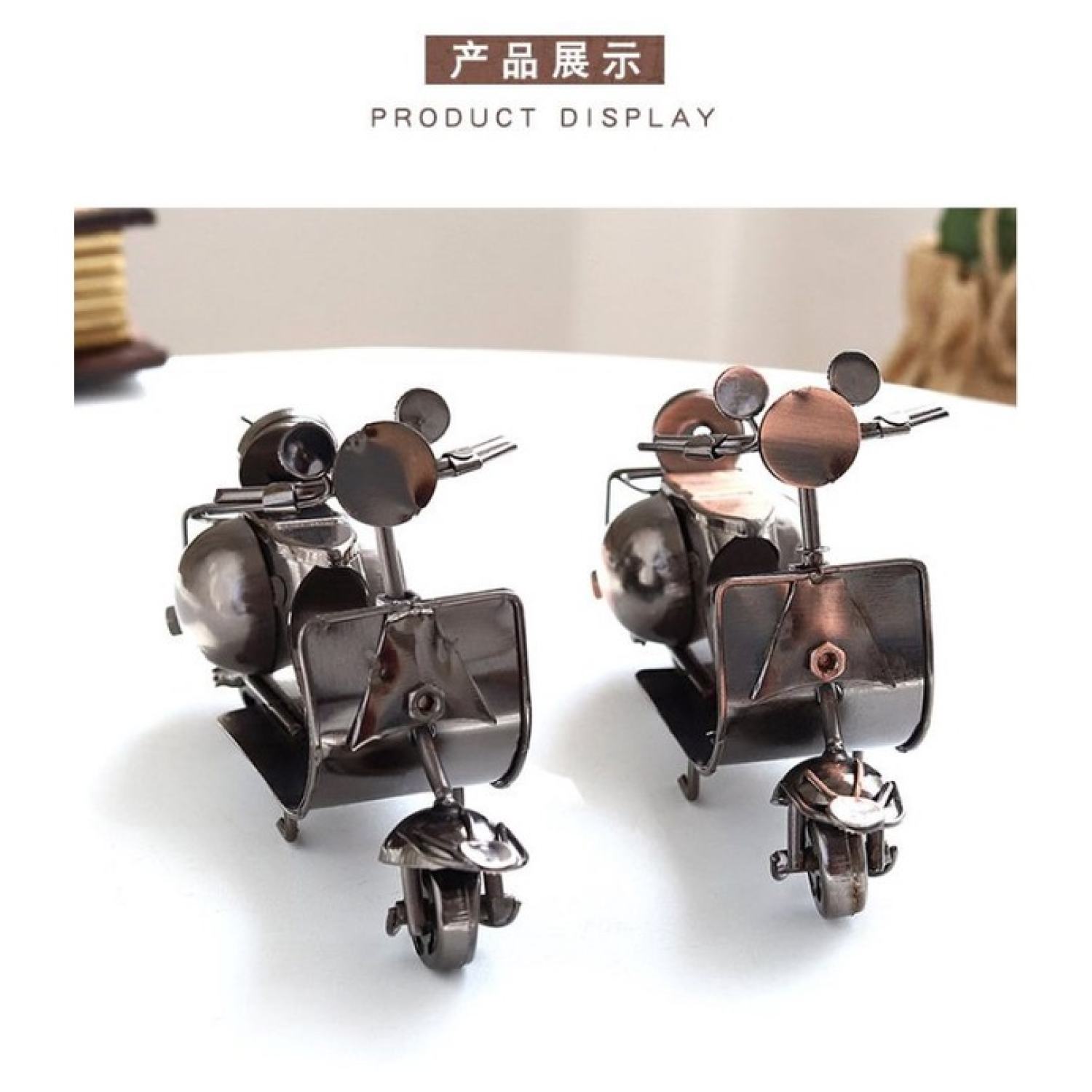 mô hình xe máy , xe đạp trang trí phong cách vintage