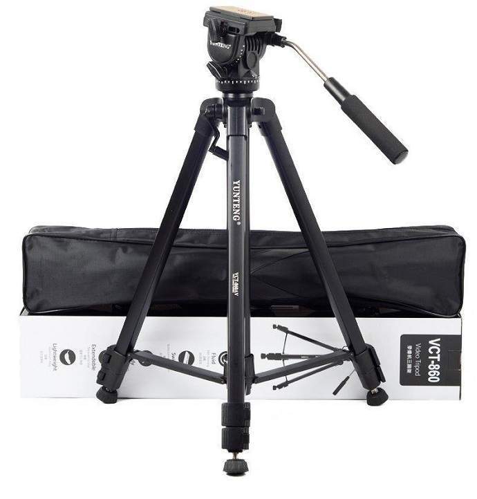 Chân máy ảnh Tripod Yunteng VCT-860AV