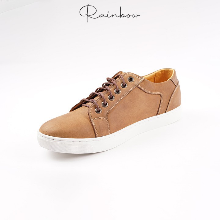 Giày sneaker nam da bò thật Rainbow S004 COG