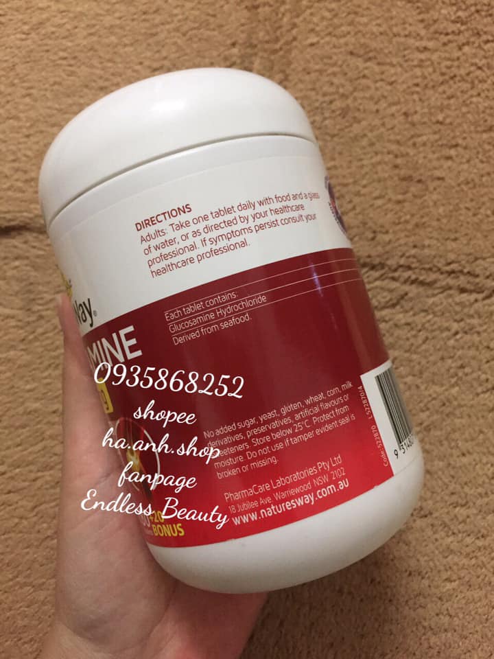 Nature's Way Glucosamine 1500mg 200 viên