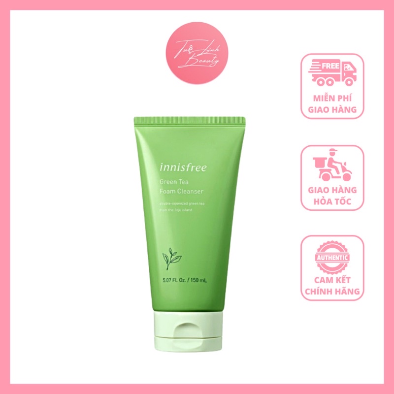 Sữa rửa mặt Innisfree Trà xanh
