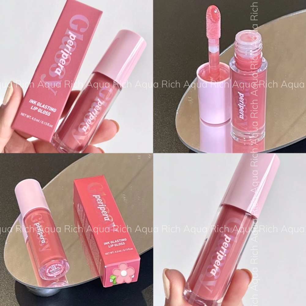 Son Tint Bóng Peripera Ink Glasting Lip Gloss [01-02-03-04-05-06-07-08-09-12-13-14-P01]