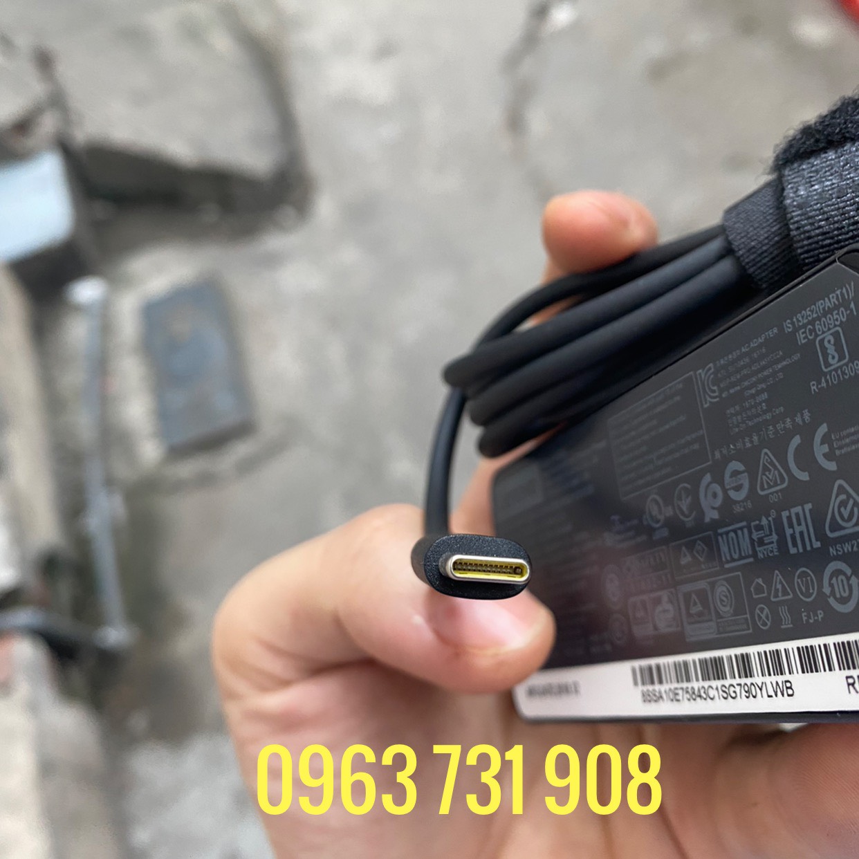 Sạc Laptop Lenovo Thinkpad E590 45W Type-C