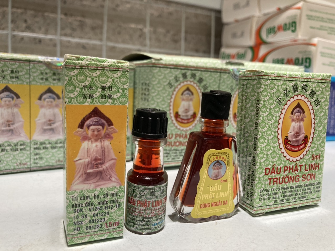 Dầu Phật Linh Trường Sơn chai 1.5 , 5ml