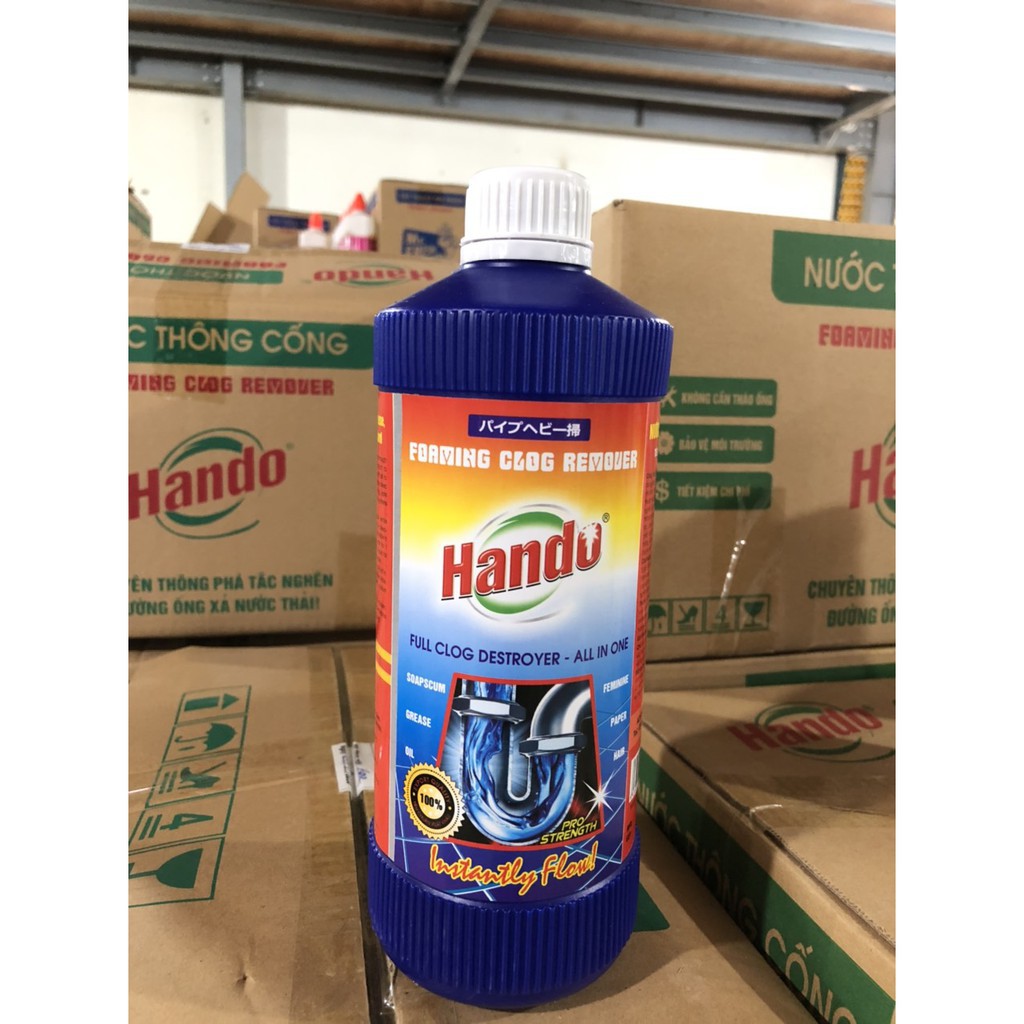 Nuớc thông cống Hando 1L Xuất Khẩu