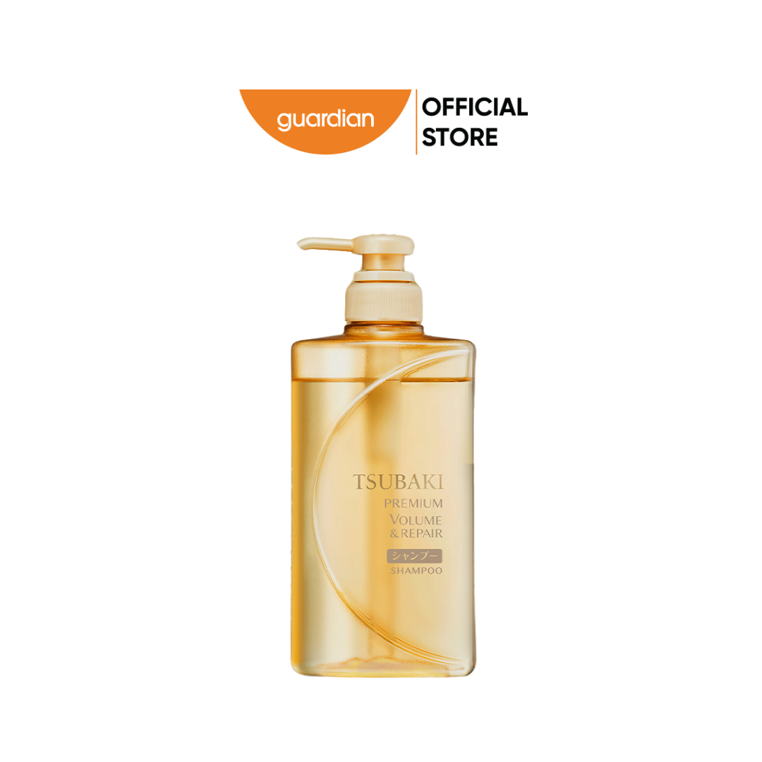 Dầu Gội Giúp Phục Hồi, Giảm Xơ Rối, Giúp Giảm Rụng Tóc Tsubaki Premium Repair 490ml