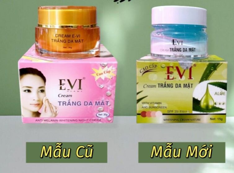 [HCM]Kem Evi Trắng Da Mặt 30g