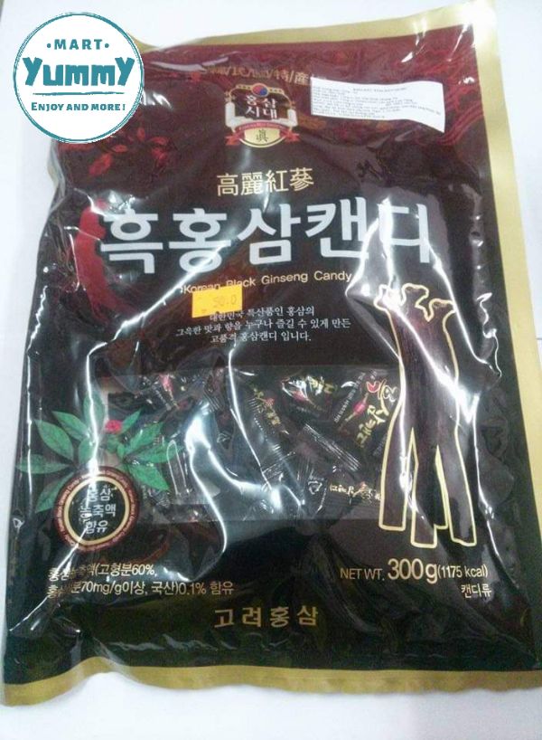 Kẹo sâm đen Hàn Quốc 300 gram ( Kẹo Hắc Sâm Hàn Quốc)