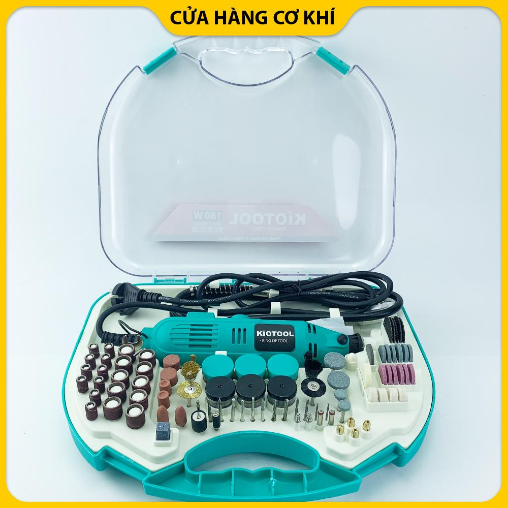 Bộ Máy Khoan Mài khuôn Khắc mini Đa Năng 100 chi tiết 6 tốc độ