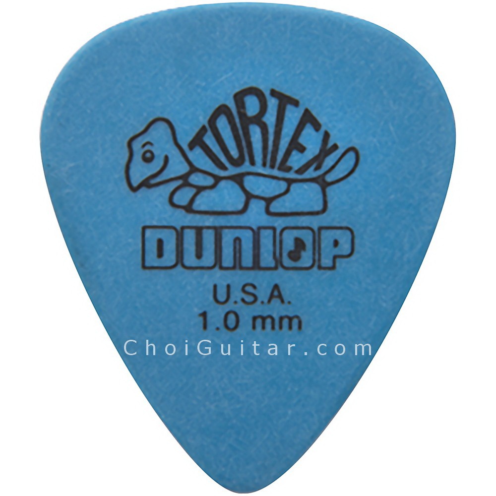 USA Dunlop 6 TORTEX 1.0mm - Phím đàn Guitar (móng gảy)