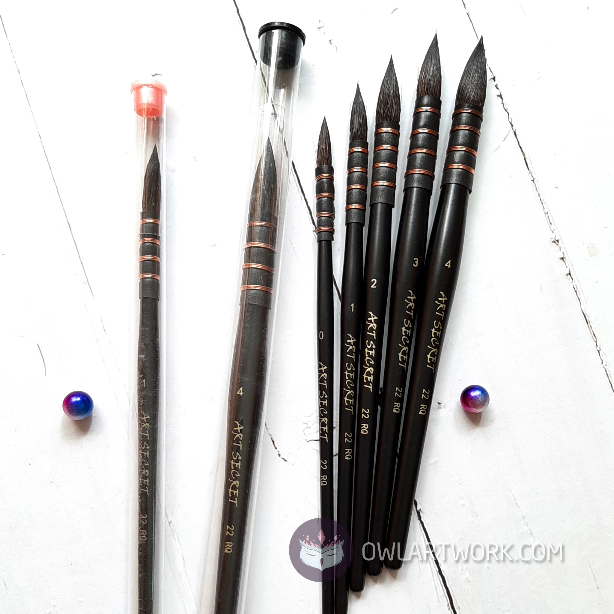 Cọ Mop Vẽ Màu Nước Lông Sóc Art Secret