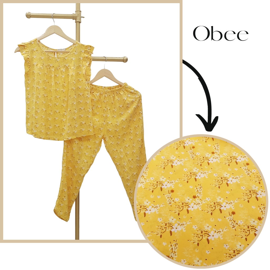 Đồ bộ nữ quần dài lụa mango mềm mịn, không nhăn