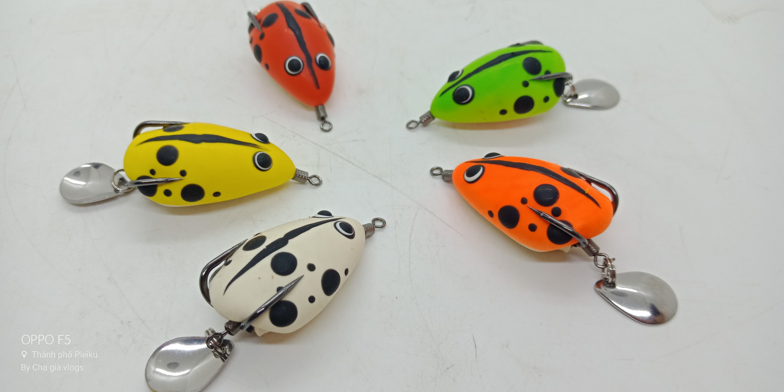 NHÁI HƠI SÓC CHUỘT 1 thìa /NHÁI SĂN CÁ LÓC CHUYÊN SĂN HÀNG MINI VS HUGO