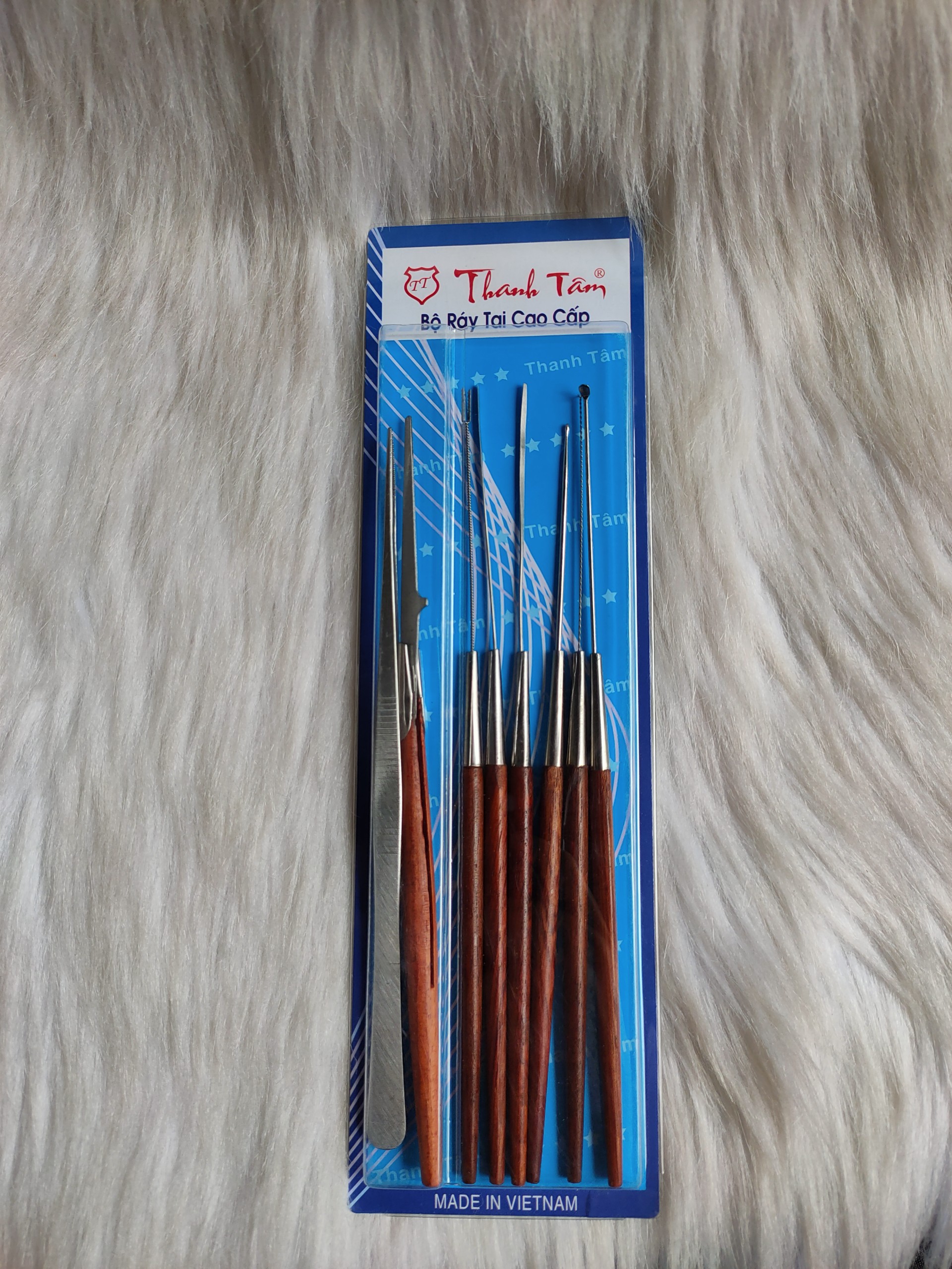 Bộ ráy tai THANH TÂM cán gỗ