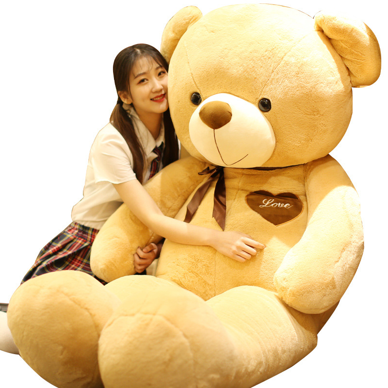 Gấu teddy to khổng lồ đeo nơ - gấu teddy làm qùa tặng cao cấp nuta