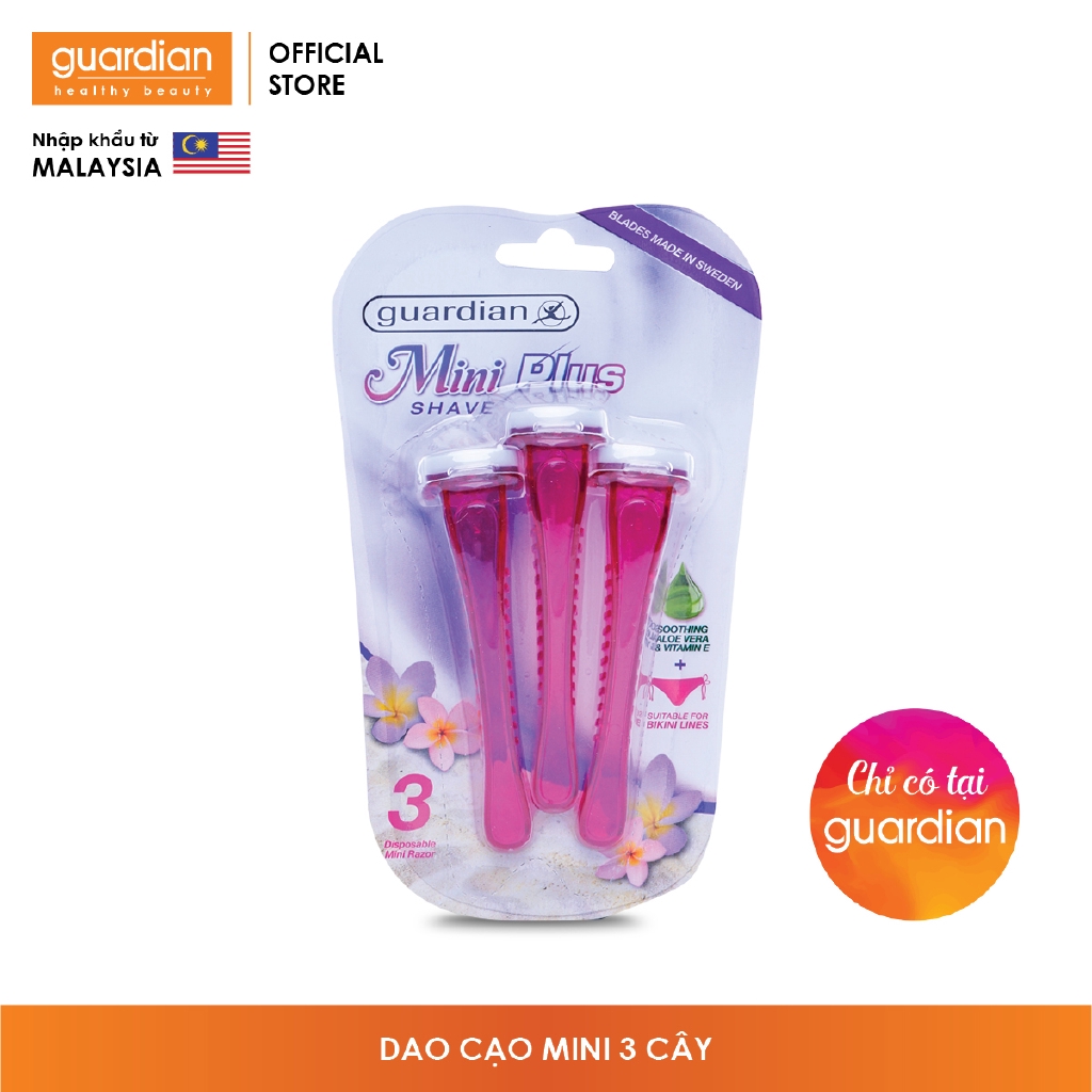 Dao Cạo Mini Guardian 3 Cây