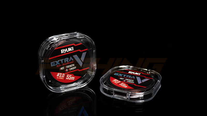 [Ảnh thật] [Chính hãng] Dây câu Ryuki Extra V màu đỏ, chắc chắn, sợi dai