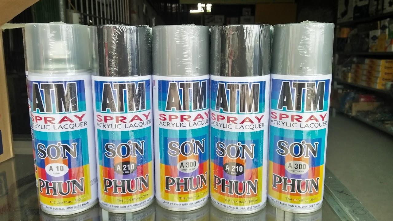 Sơn xịt bóng ATM A10