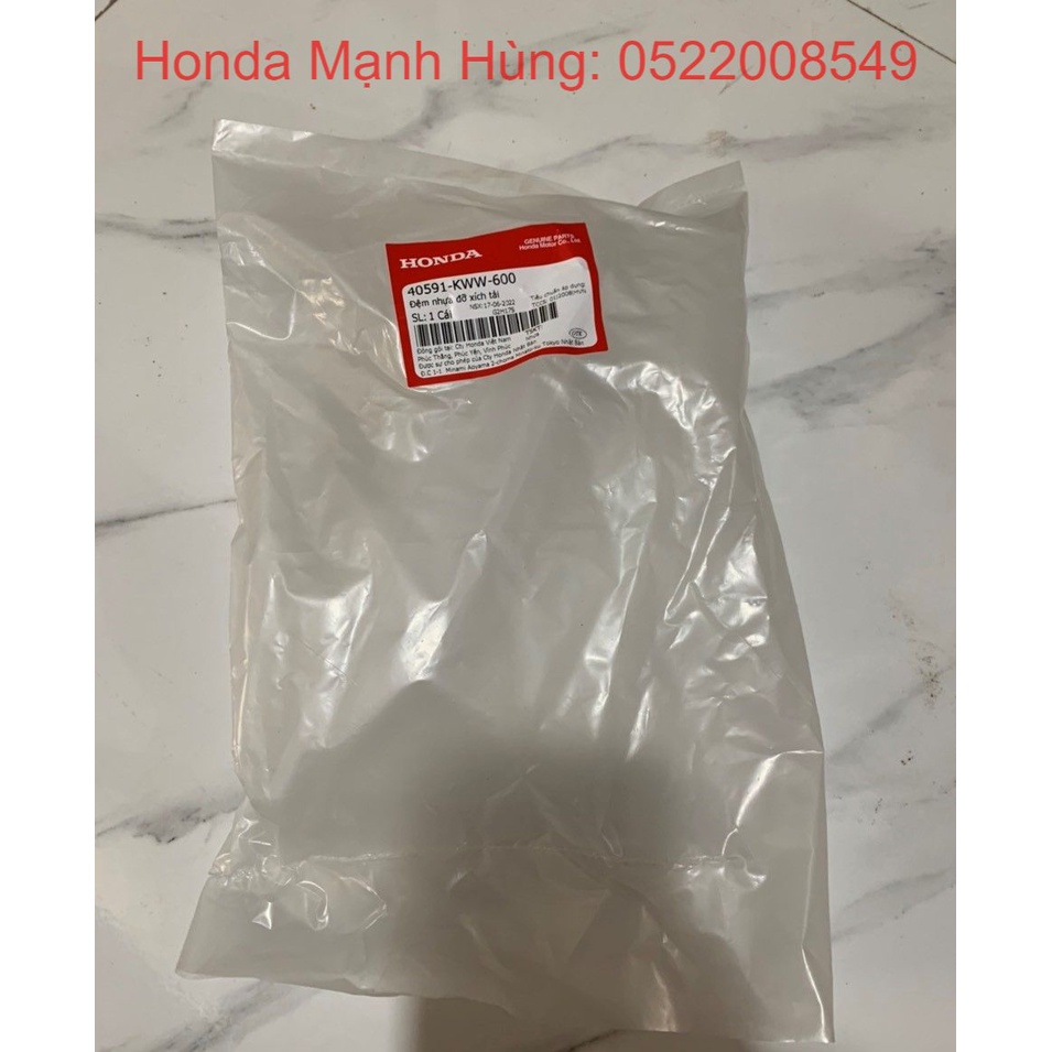 Lót càng , cao su đỡ sên WAVE S110, Wave alpha 110  (40591KWW600)