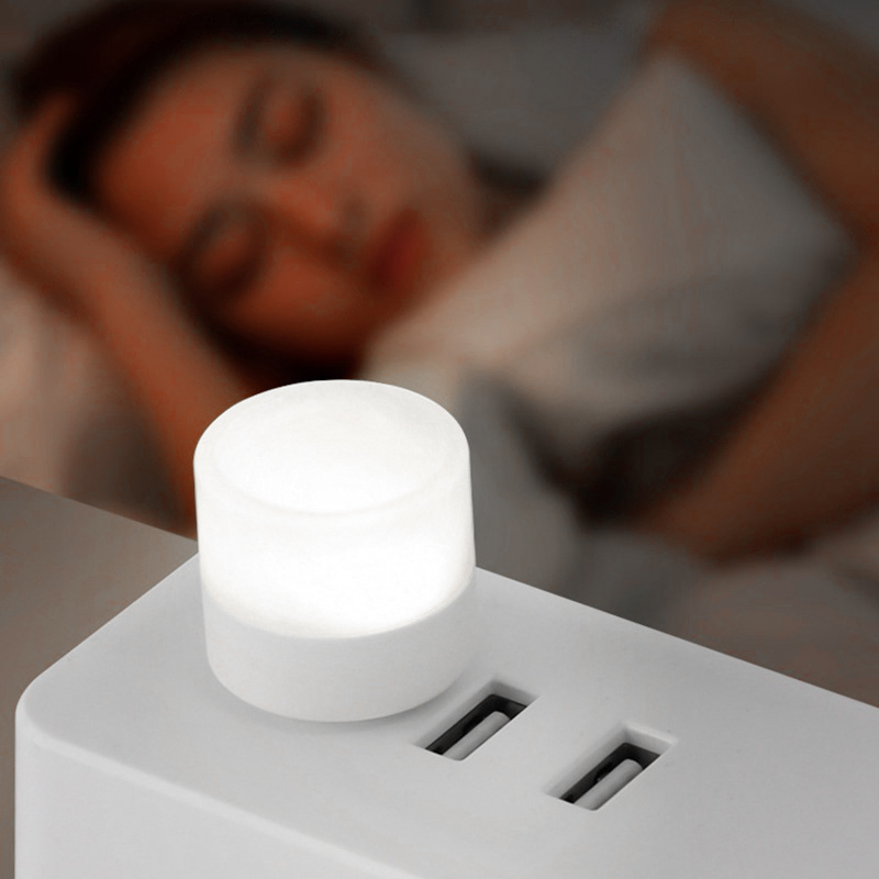 Bóng đèn ngủ đọc sách LED USB mini bảo vệ mắt với cổng USB